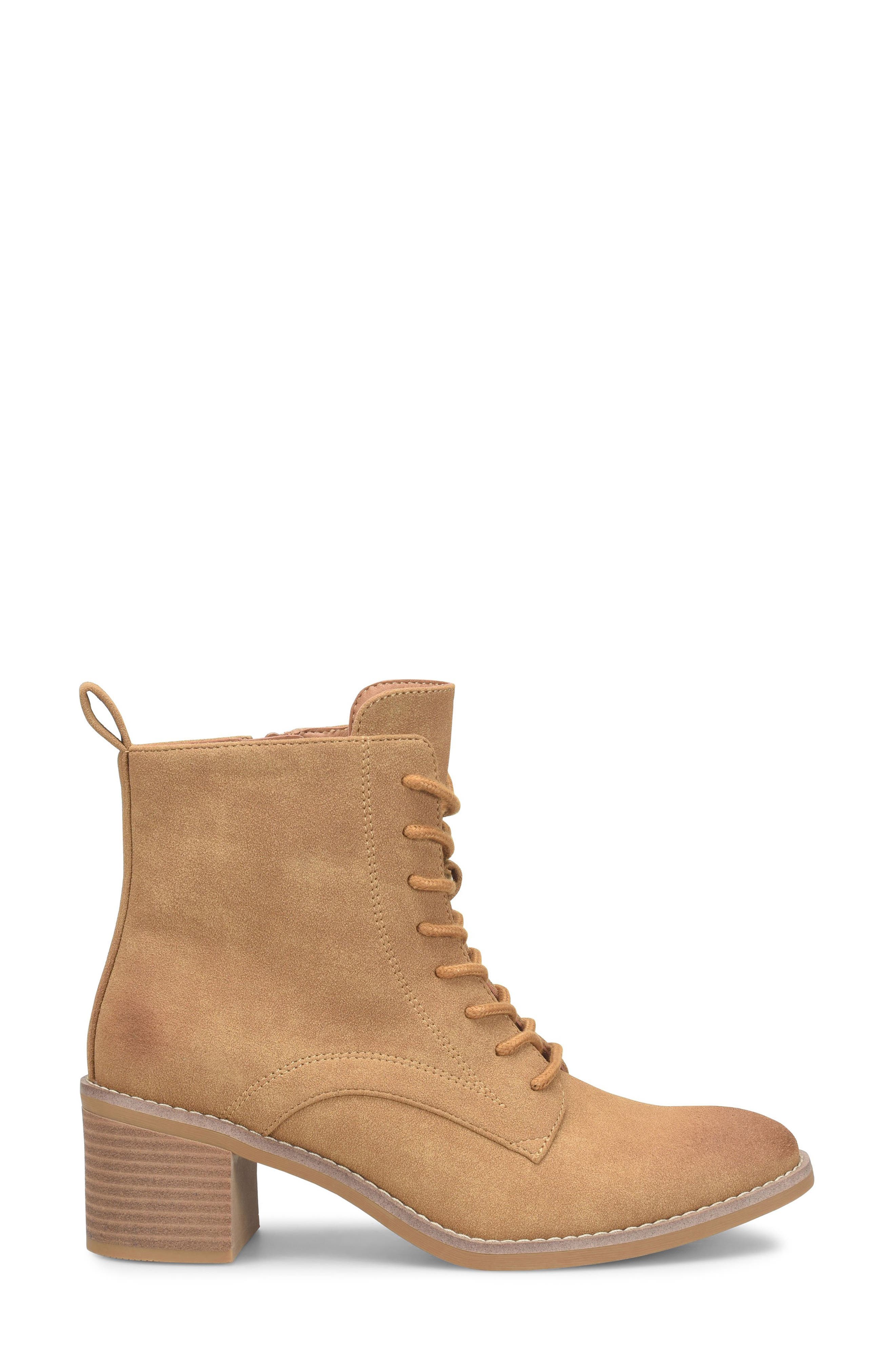 Hellen Faux Leather Bootie, Alternate, color, STONE
