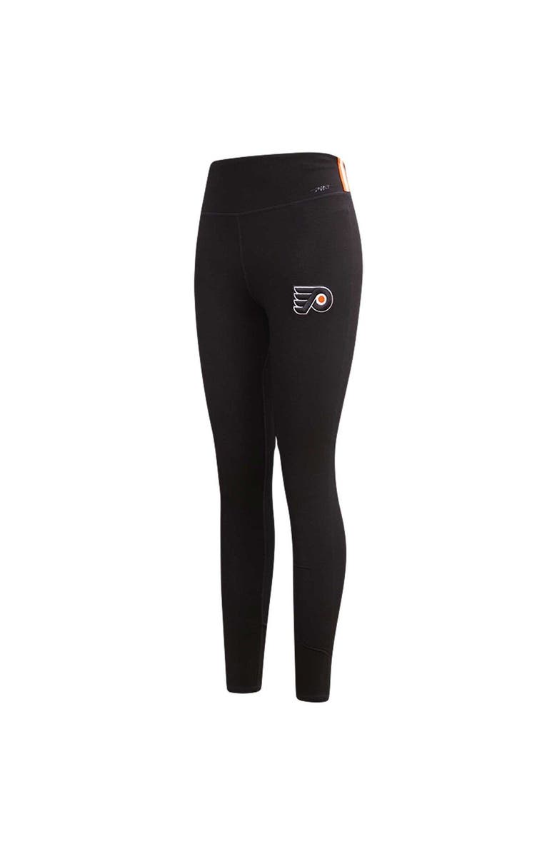 PRO STANDARD Women's Pro Standard Black Philadelphia Flyers Classic Jersey Leggings, Alternate, color,