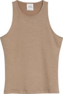 LESET Lauren Scoop Neck Tank