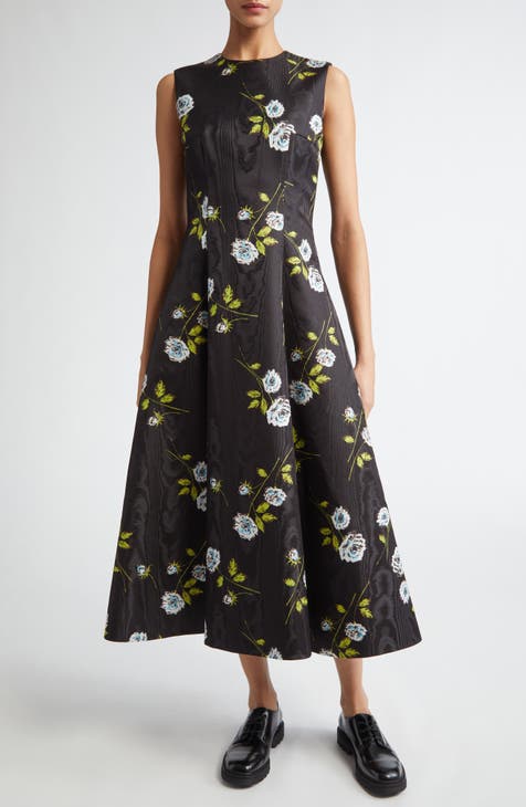 A Line Floral Dresses for Women