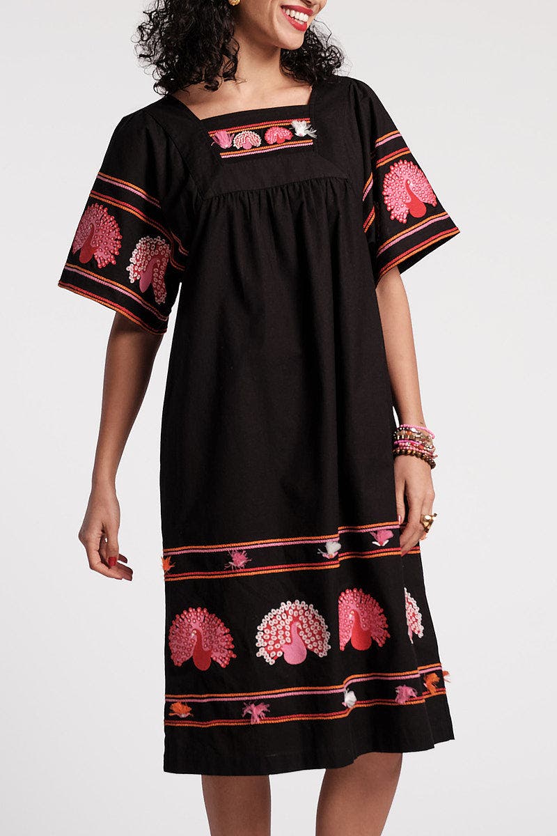 Picnic Peacock Dress - image 2