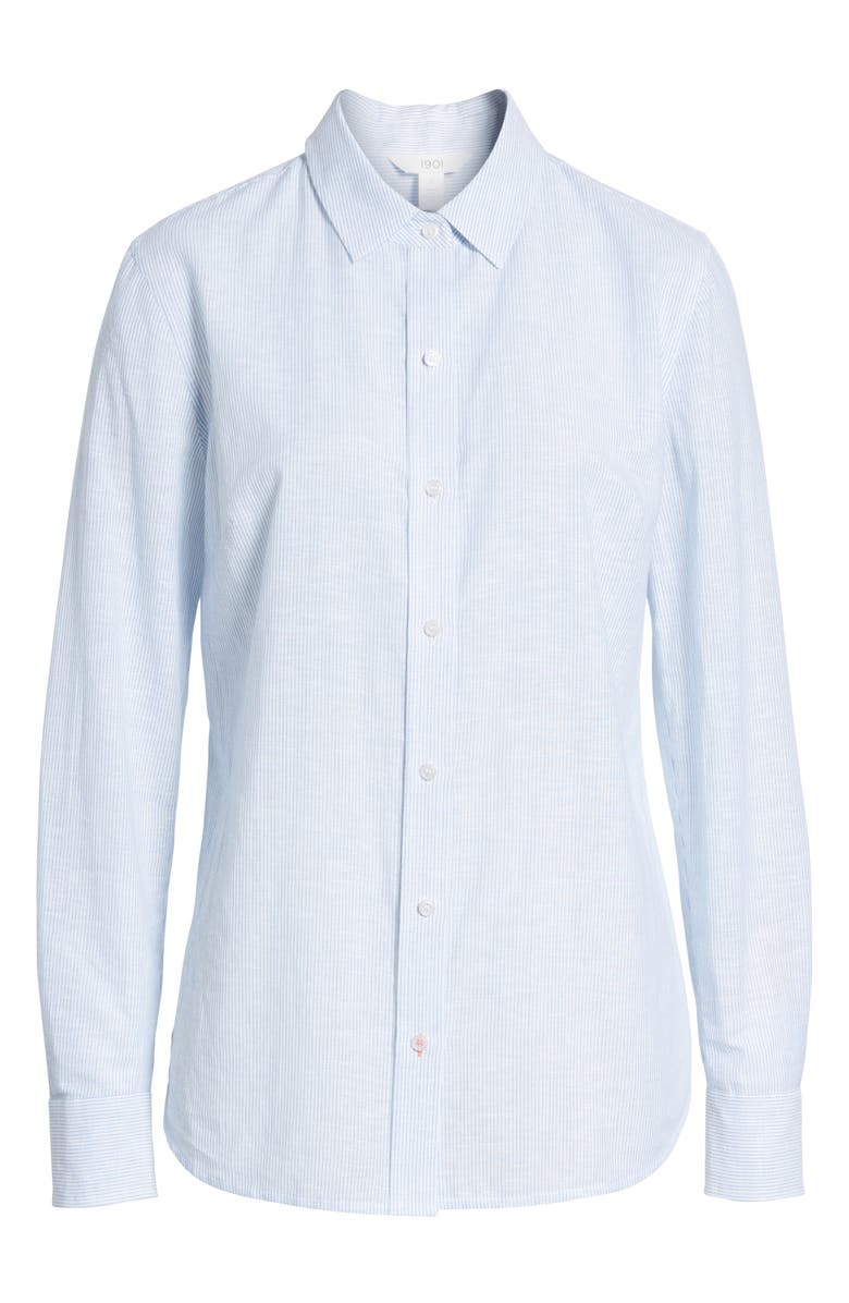 1901 Button Up Stripe Shirt, Alternate, color, 