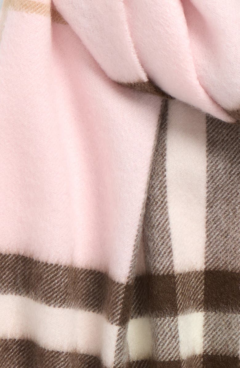 Giant Check Cashmere Scarf