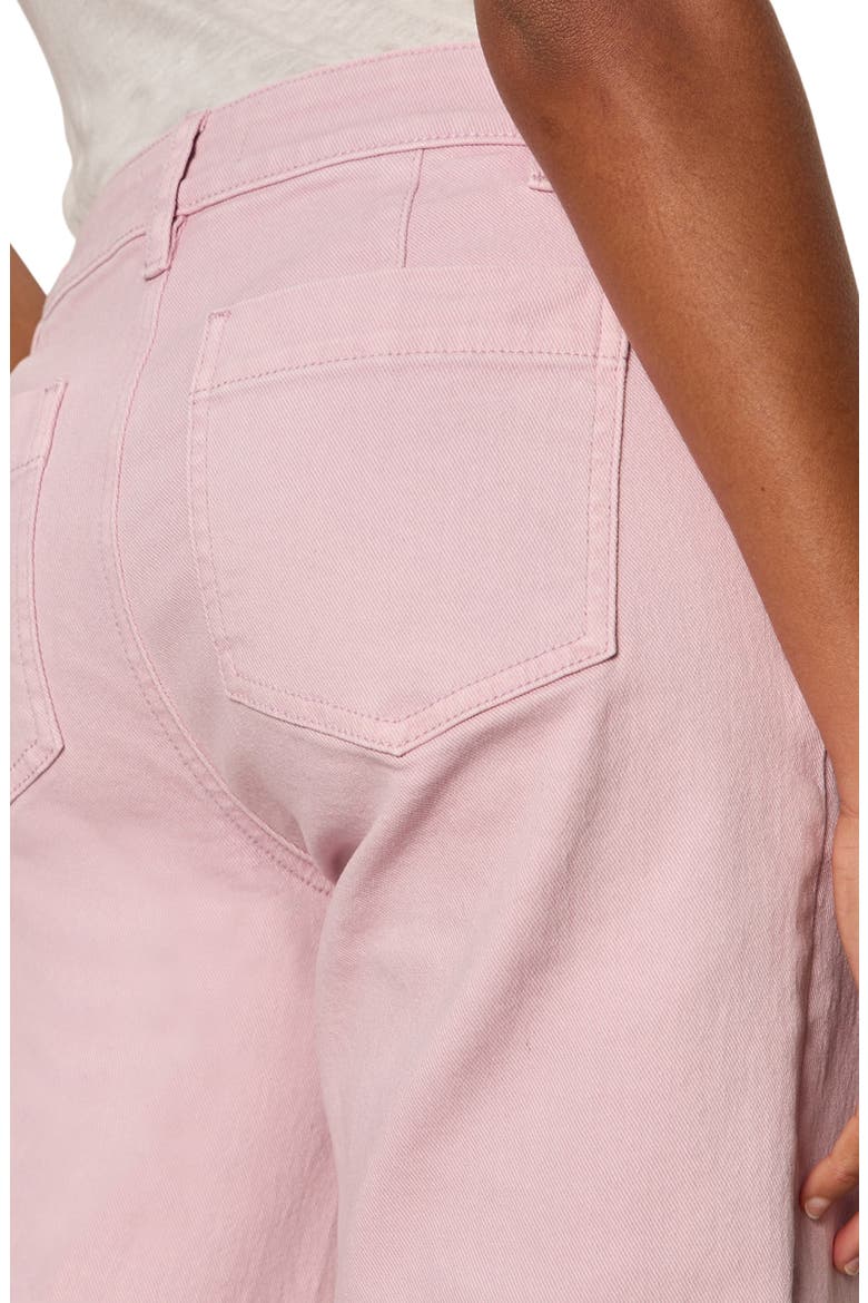 The Marine Crop Denim Pants, Alternate, color, PETAL PURPLE