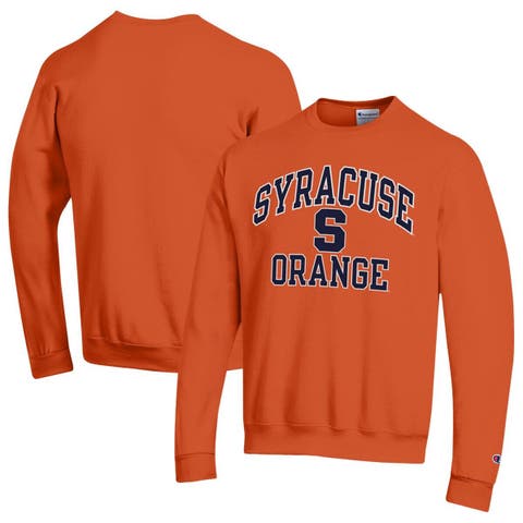 Orange crew neck best sale