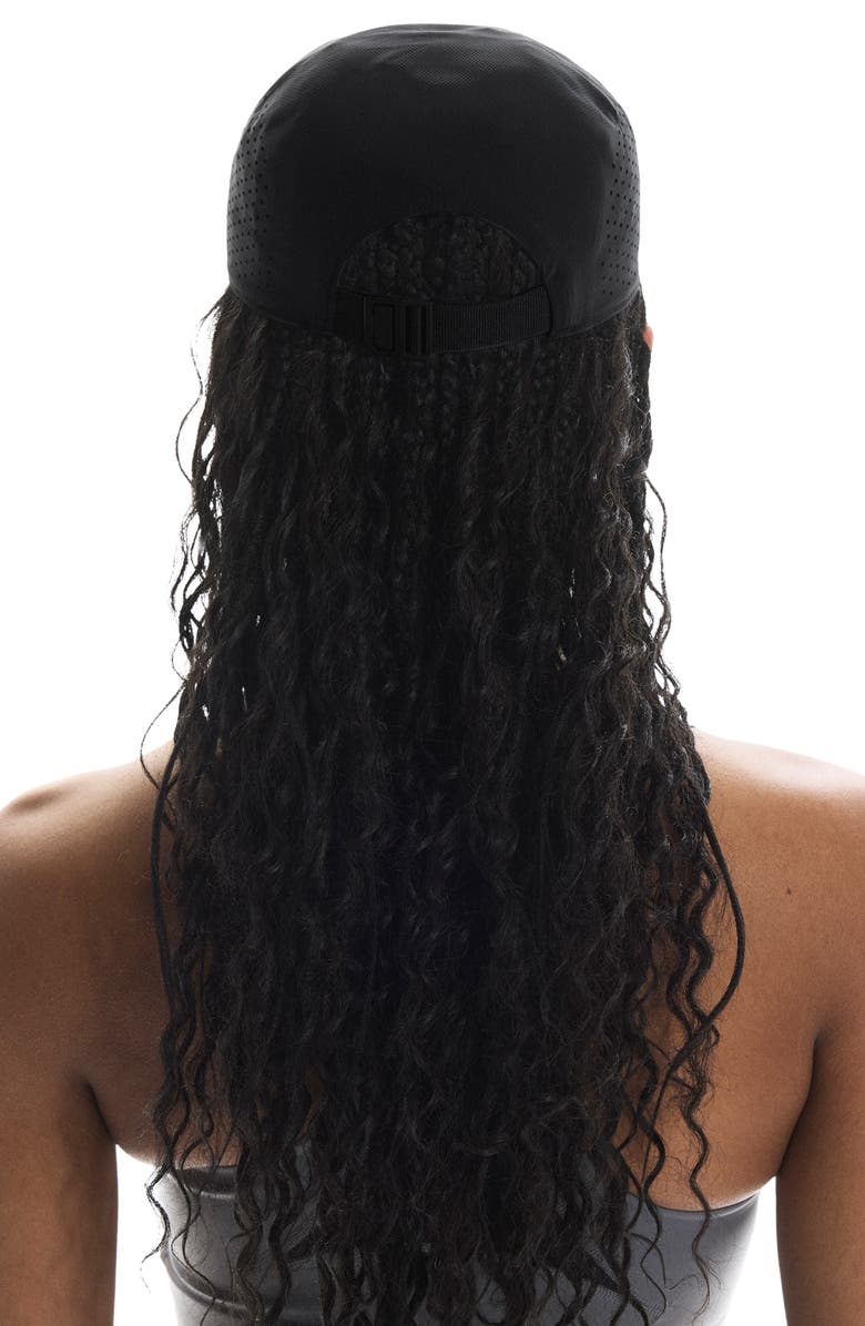 On Lightweight Baseball Cap, Alternate, color, Black