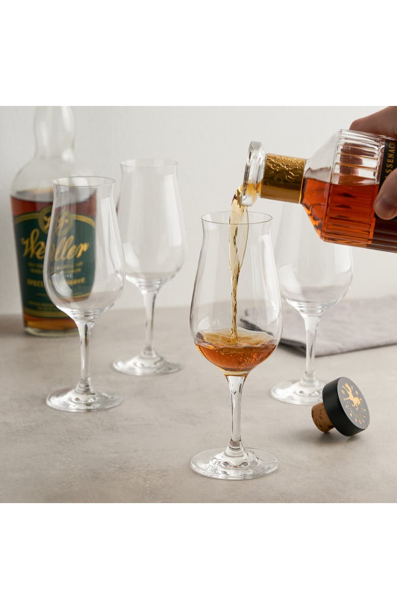 SPIEGELAU Whiskey Snifter Premium Set of 4, Alternate, color, Clear