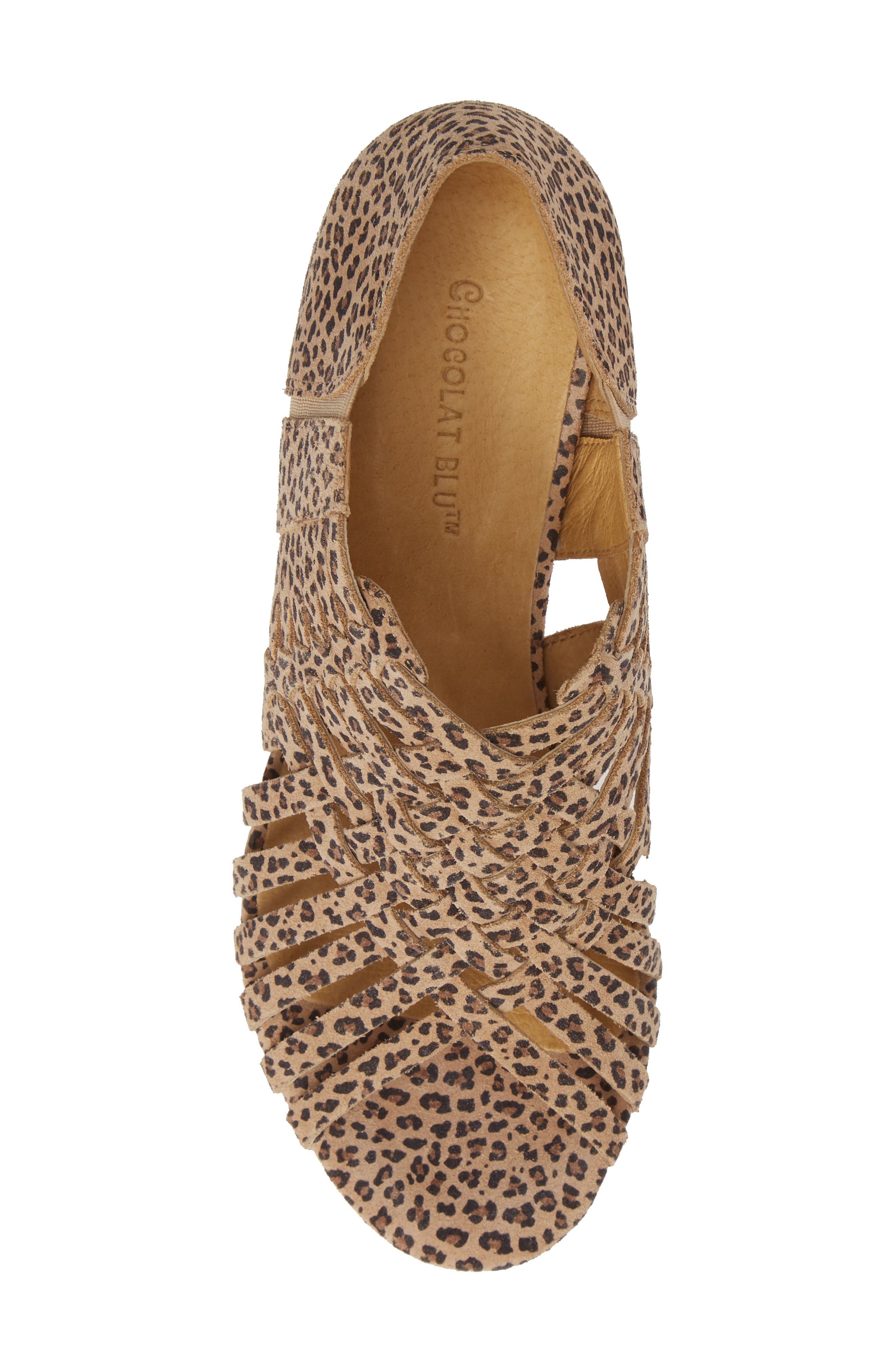 Vic Platform Sandal, Alternate, color, CHEETAH PRINT SUEDE