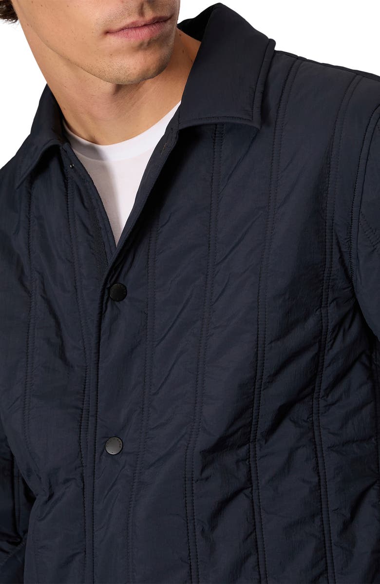 rag & bone Maxwell Quilted Nylon Shirt Jacket, Alternate, color,