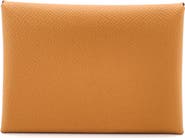 Pre-Owned Hermes Calvi Duo Card Holder Epsom