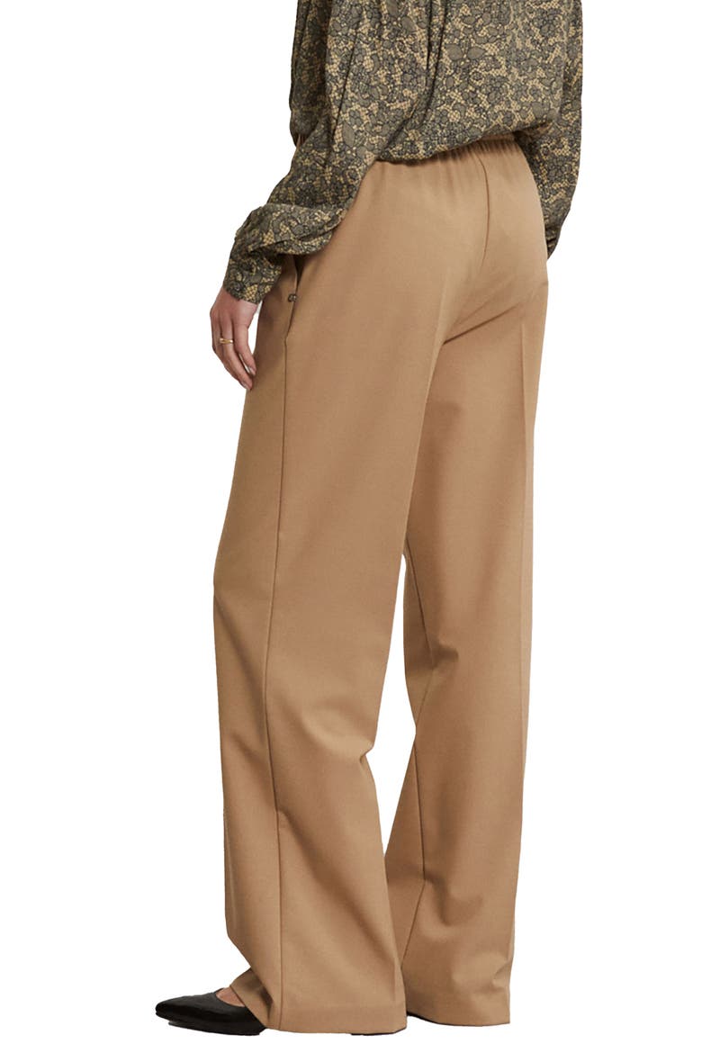 Jogger Trousers With Drawstring, Alternate, color, Camel