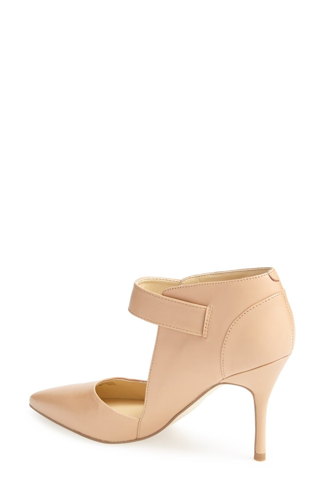 'Dove' Pointy Toe Pump, Alternate, color, DUNE LEATHER
