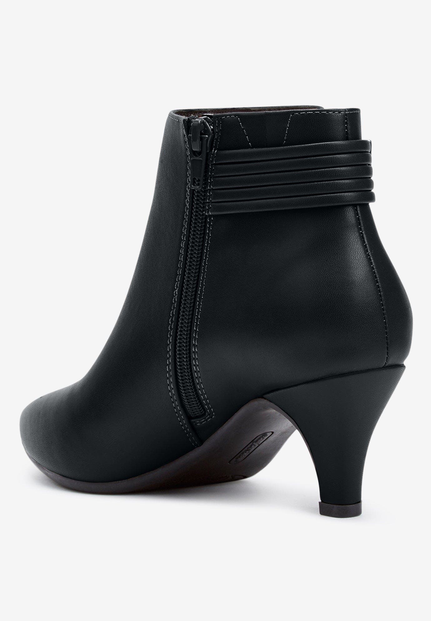 Comfortview The Decima Bootie, Alternate, color, Black