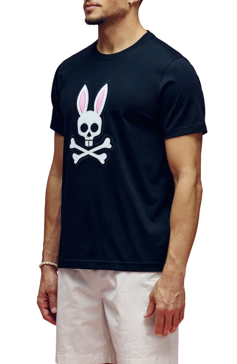 Psycho Bunny Archive Bunny Graphic T-Shirt, Alternate, color, 