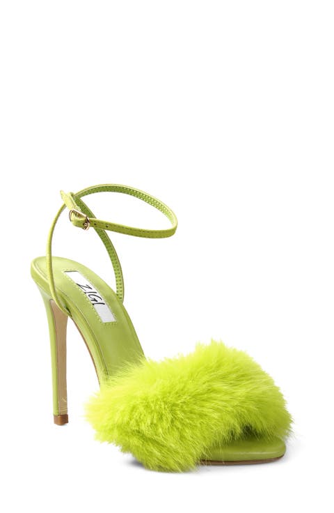 Sharrise Faux Fur Sandal