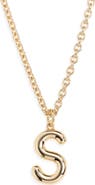 ROXANNE ASSOULIN The Big Puffy Initial Pendant Necklace