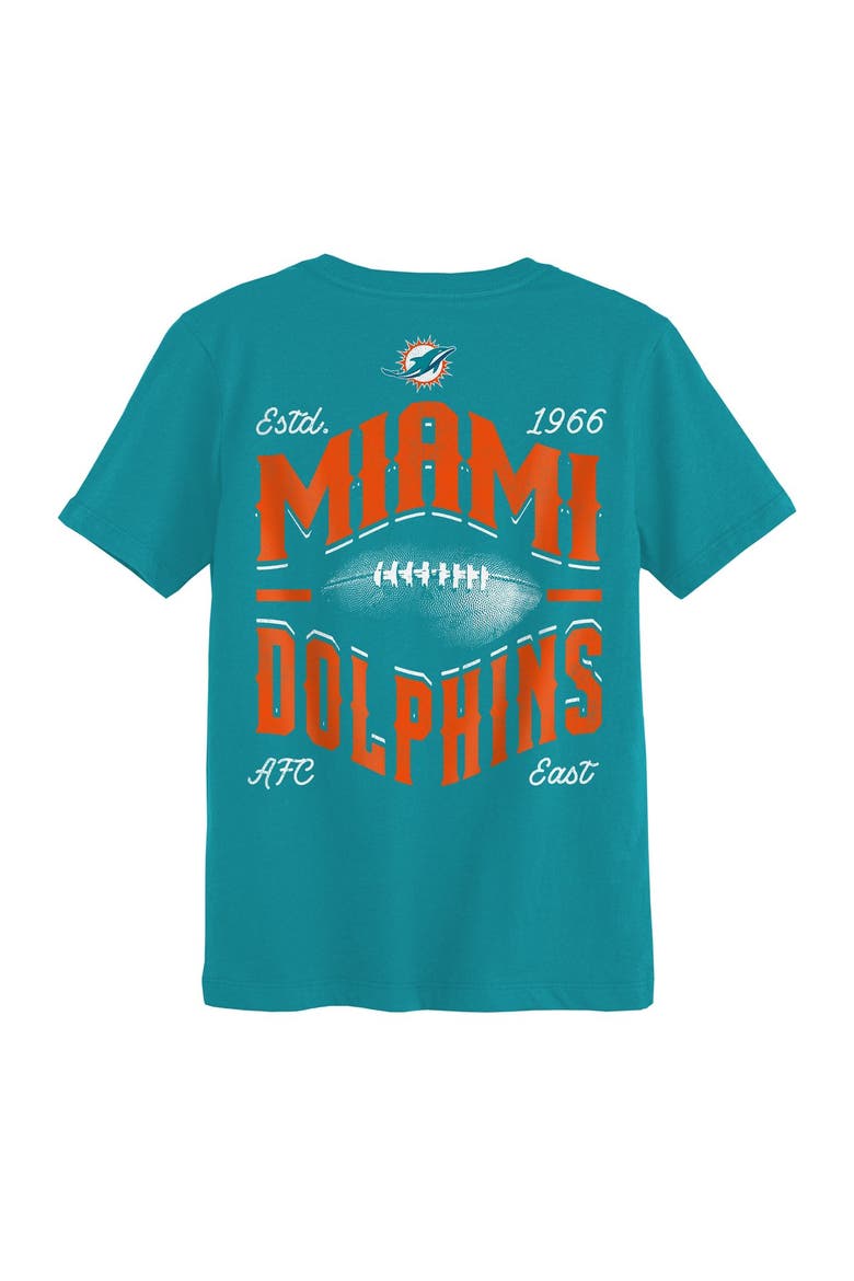 Toddler Outerstuff  Aqua Miami Dolphins Top Pick T-Shirt, Alternate, color, Aqua