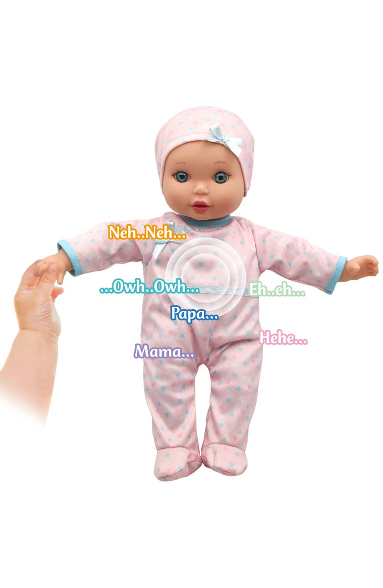 Little Darlings Crib Time Fun 12" Doll Playset, Alternate, color, Multicolored