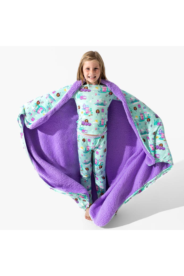 Kids' Gabby's Dollhouse Cat Francisco Set of 2 Piece Pajamas, Alternate, color, Gabby's Cat Francisco