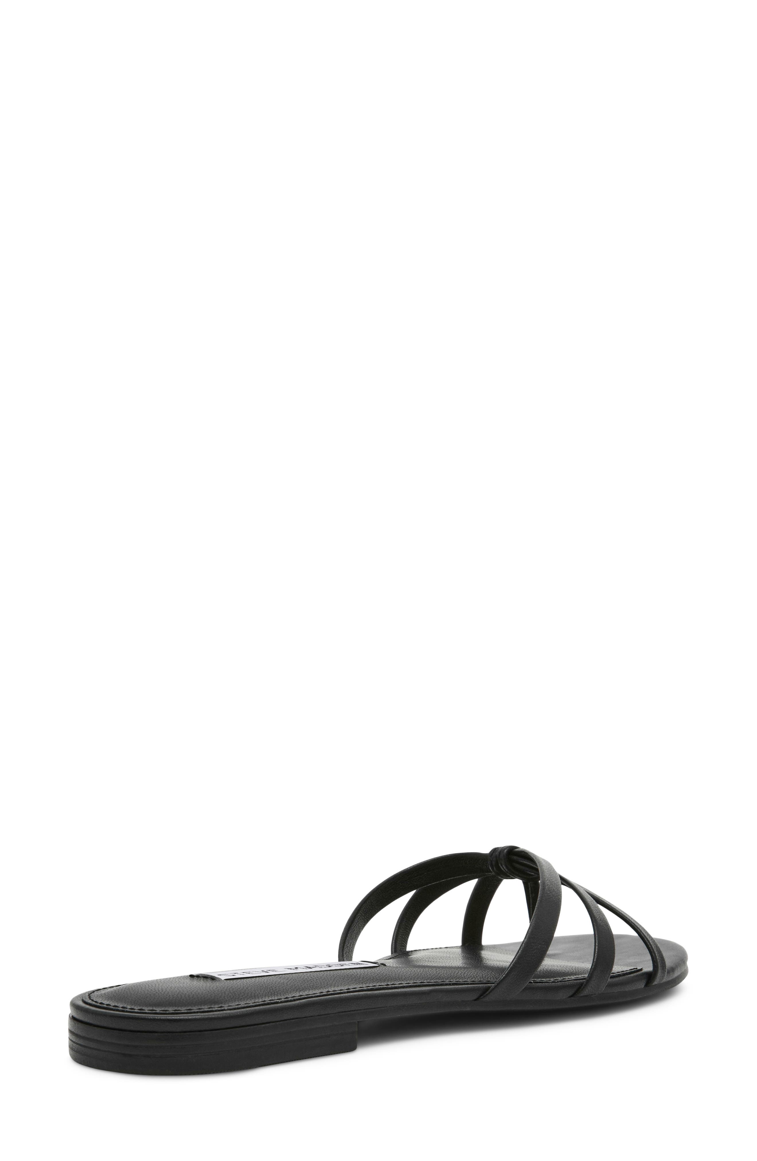 Steve Madden Calissi Flip Flop, Alternate, color, Black Leather