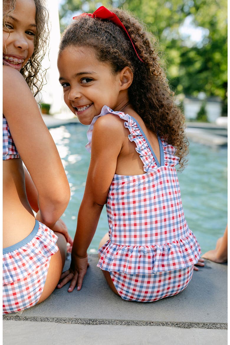 Sienna Heritage Gingham Swimsuit, Alternate, color, Heritage Gingham