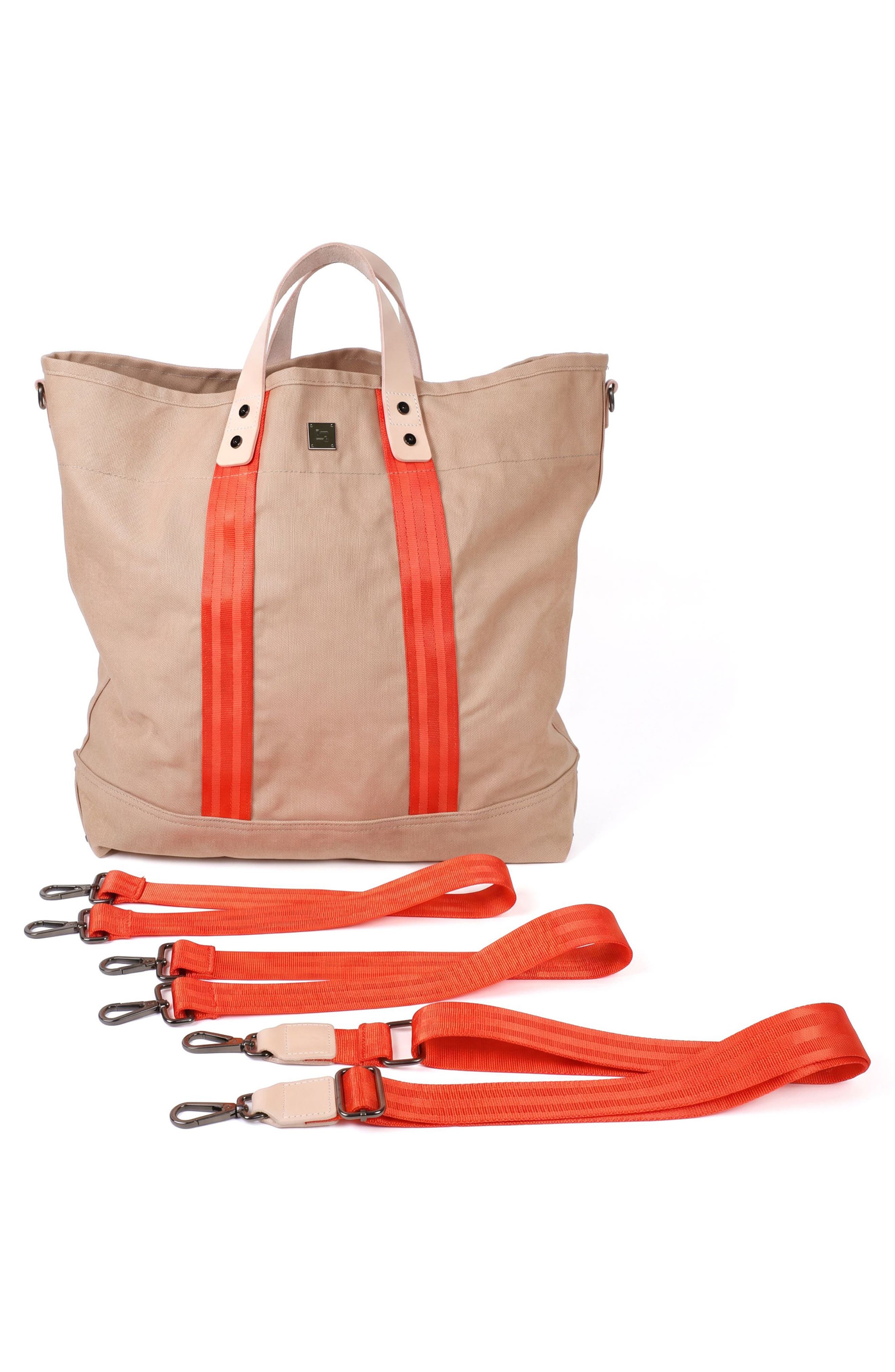 THINK ROYLN Daydream Canvas Tote, Alternate, color, Sandcastle Canvas