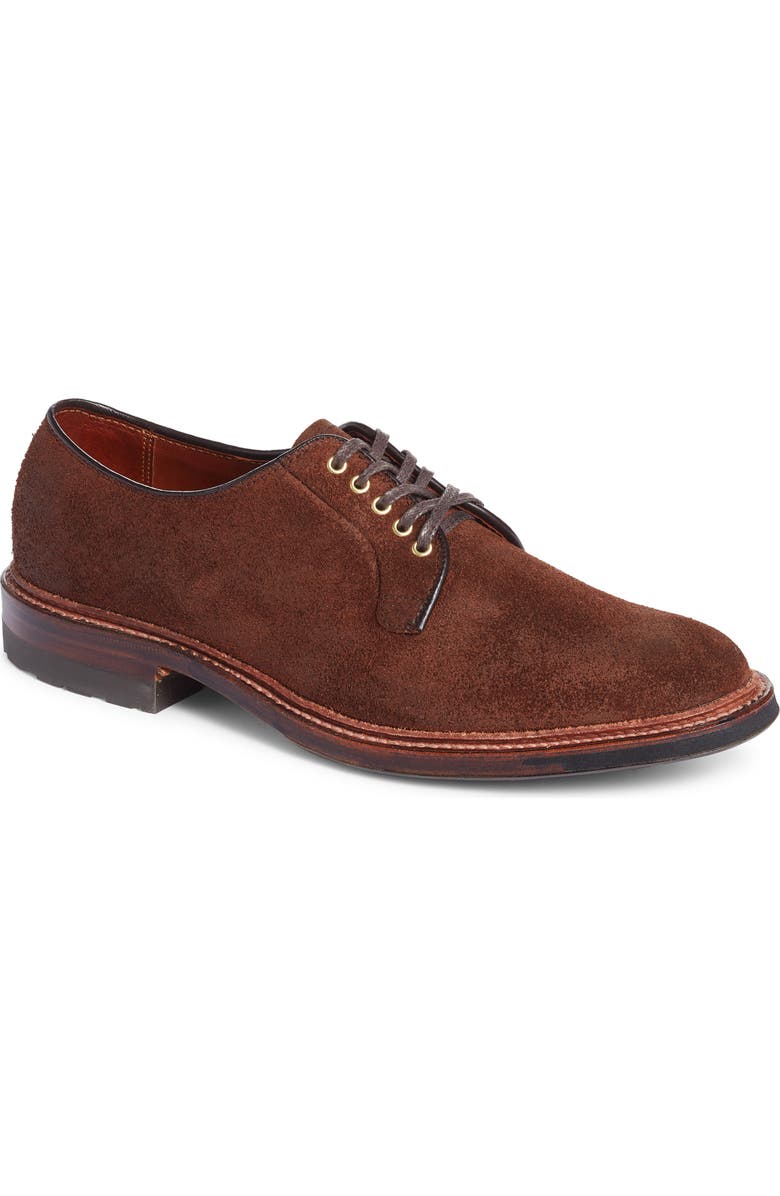 Alden Blucher Plain Toe Derby, Main, color,