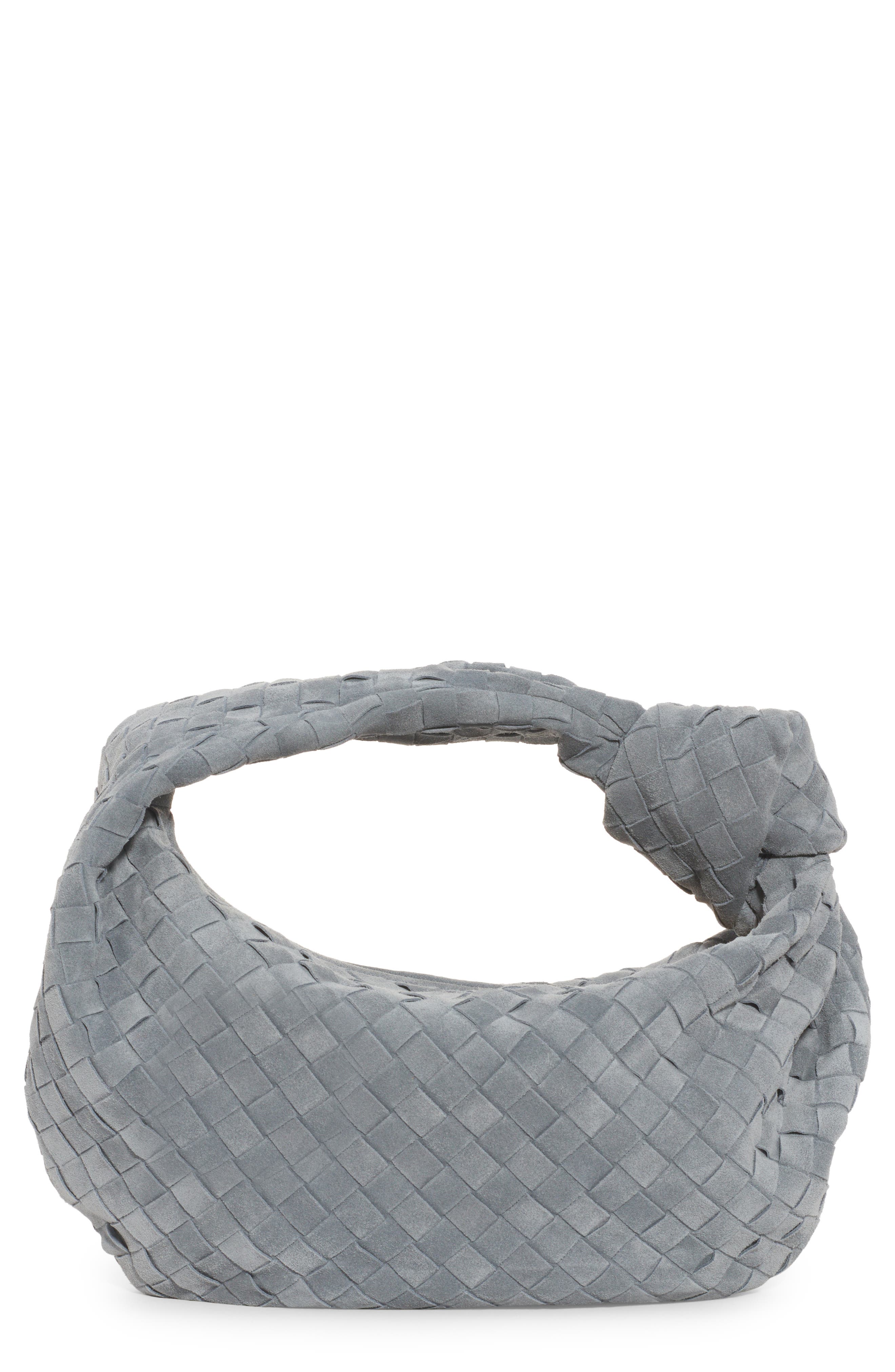 Bottega Veneta Teen Jodie Intrecciato Suede Hobo, Main, color, 