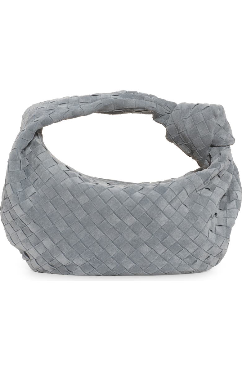 Bottega Veneta Teen Jodie Intrecciato Suede Hobo, Main, color,