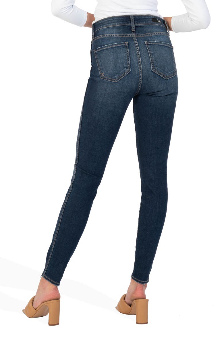 KUT from the Kloth Mia Fab Ab High Waist Toothpick Skinny Jeans, Alternate, color, 