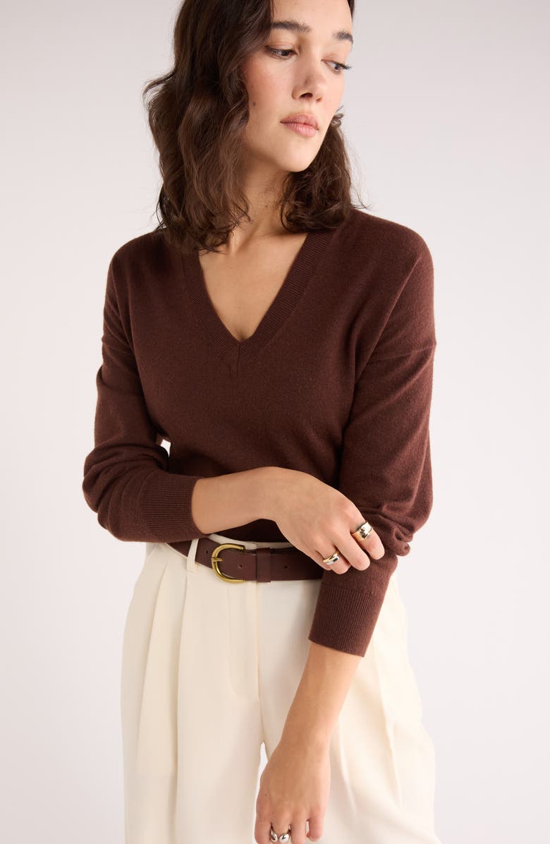 Cashmere V-Neck Sweater