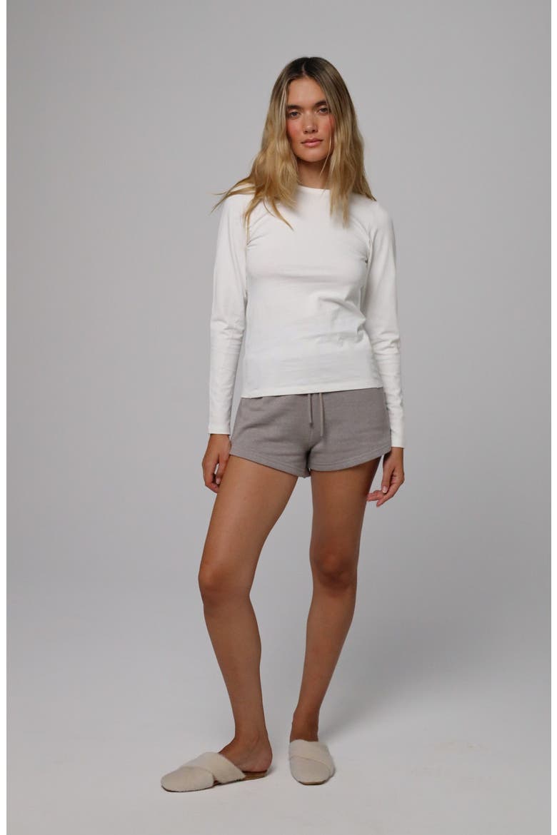 Hemp Essentials Long Sleeve Tee, Alternate, color, white