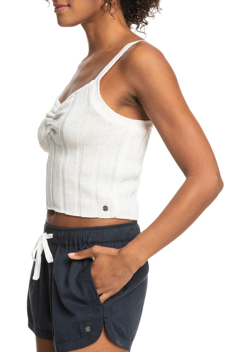 Roxy Island Beauty Rib Sweater Camisole, Alternate, color, 