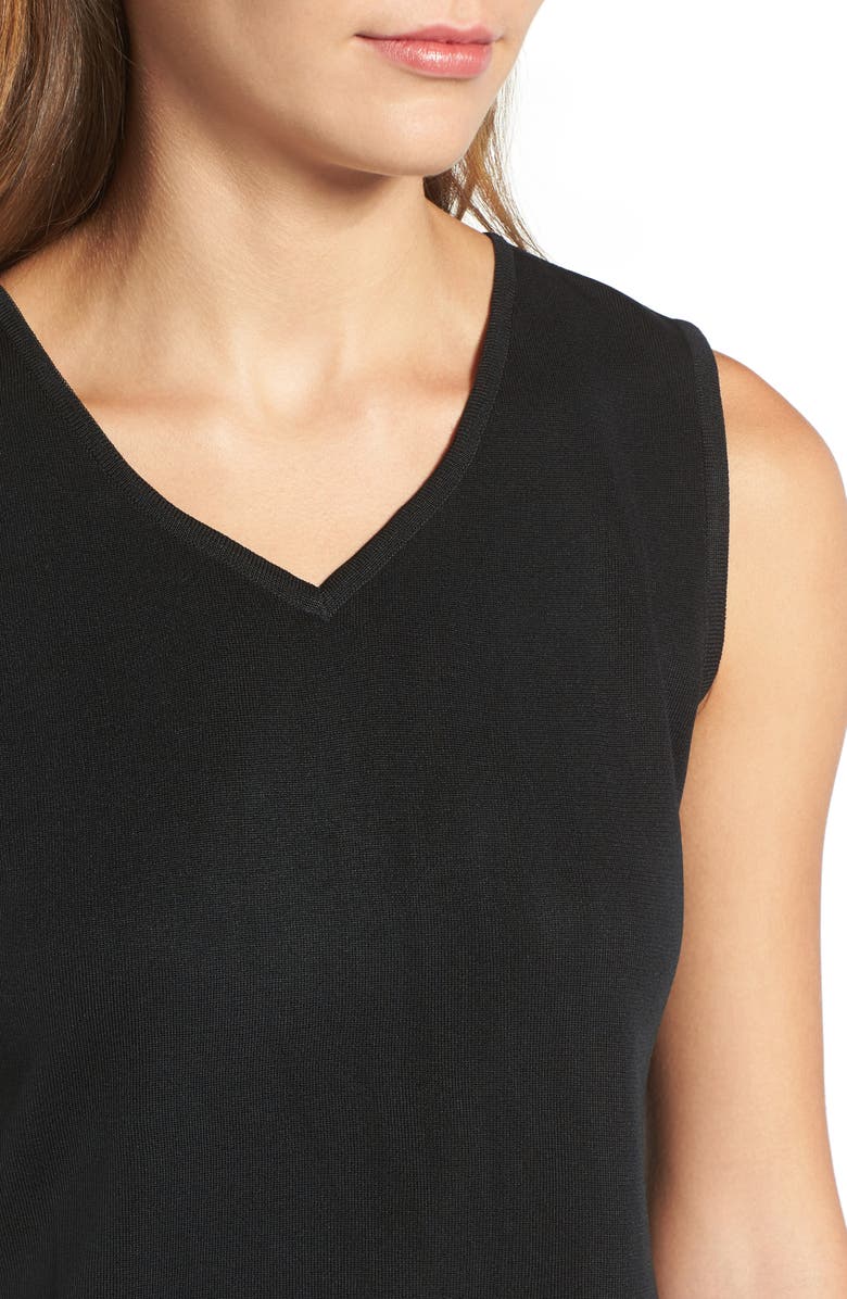 Ming Wang Sweetheart Neck Tank, Alternate, color,