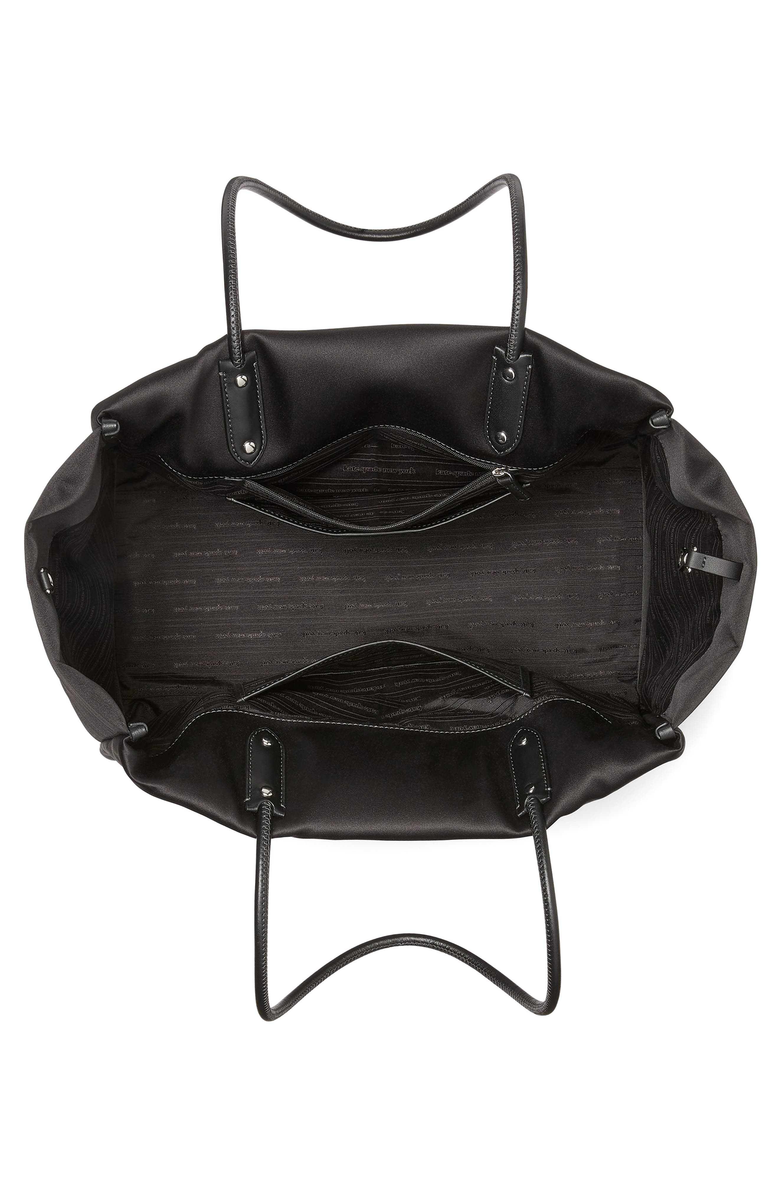 Kate Spade New York whiskers crystal leather tote, Alternate, color, 