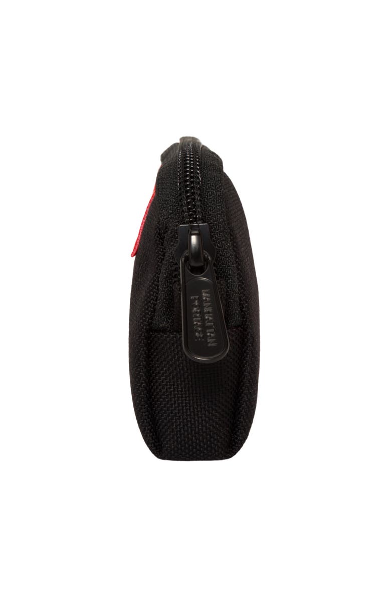 Manhattan Portage Coin Purse W/Divider, Alternate, color, Black