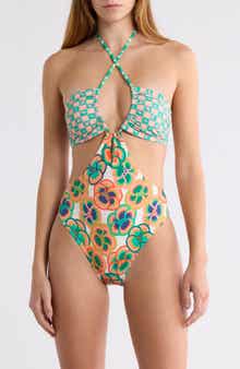 Billabong Mami Wata Penny Cutout One-Piece Swimsuit