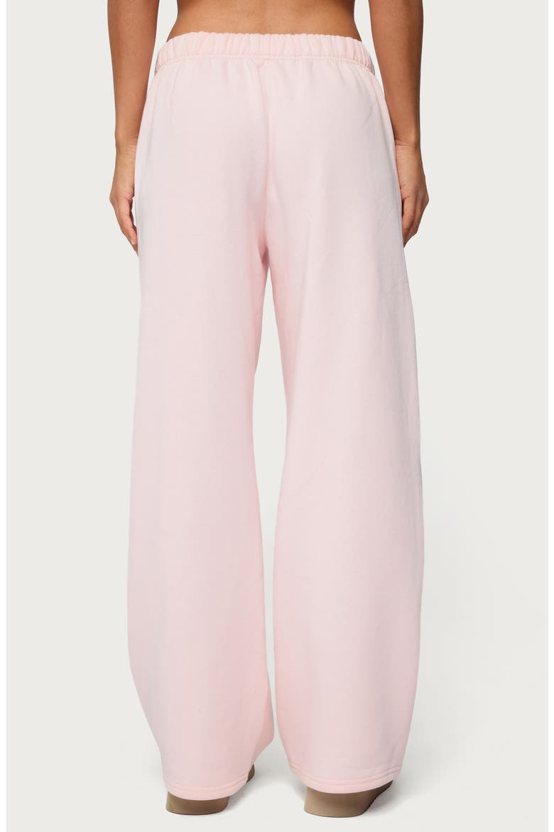 Basic Girl Wide Leg Sweatpants, Alternate, color, LIGHT-PINK