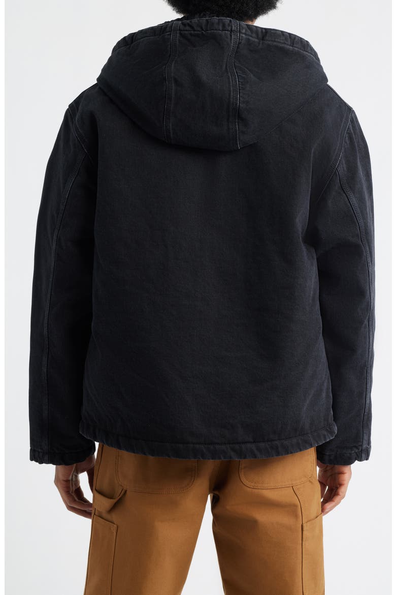 Cleveland Hooded Jacket, Alternate, color, BLACK (STONE WASHED)