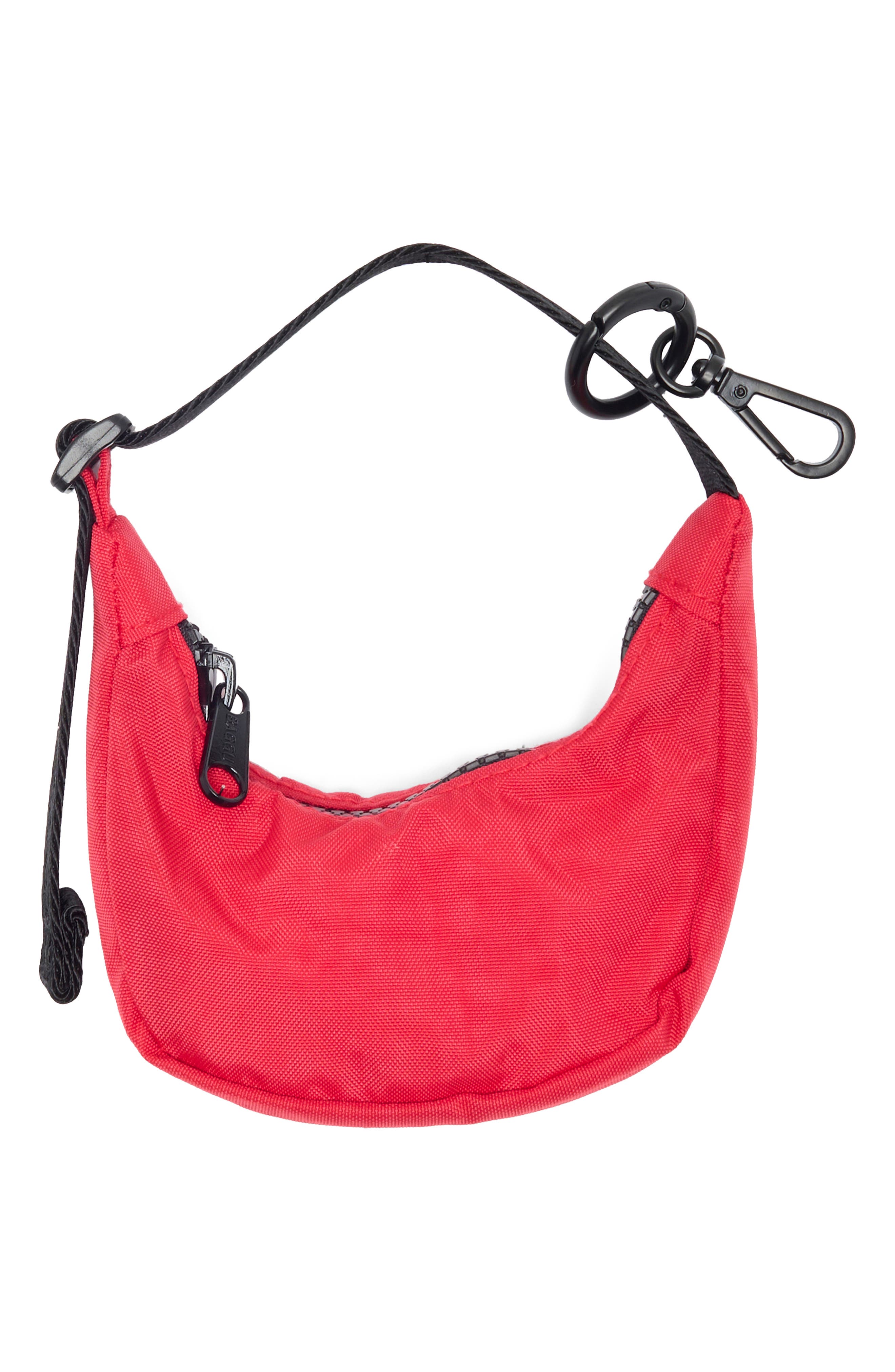 Crescent Bag Charm, Main, color, CANDY APPLE