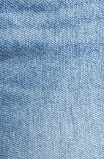 Leenah Raw Hem High Waist Ankle Wide Leg Jeans