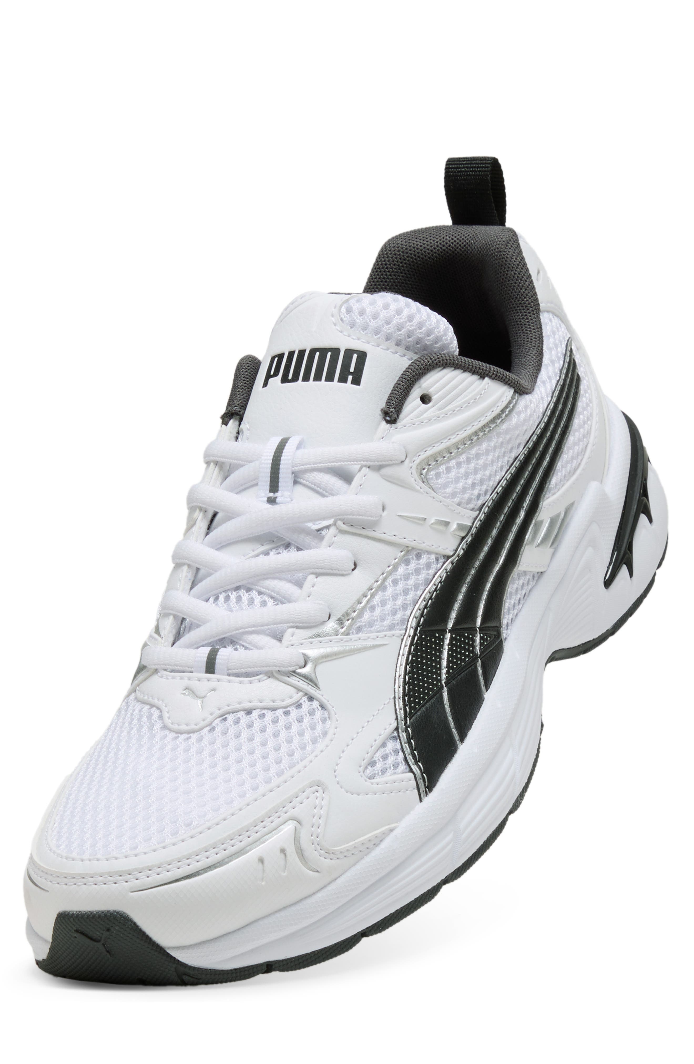 PUMA Milenio Tech 2000 Sneaker, Alternate, color, Puma White/ Black/ Silver