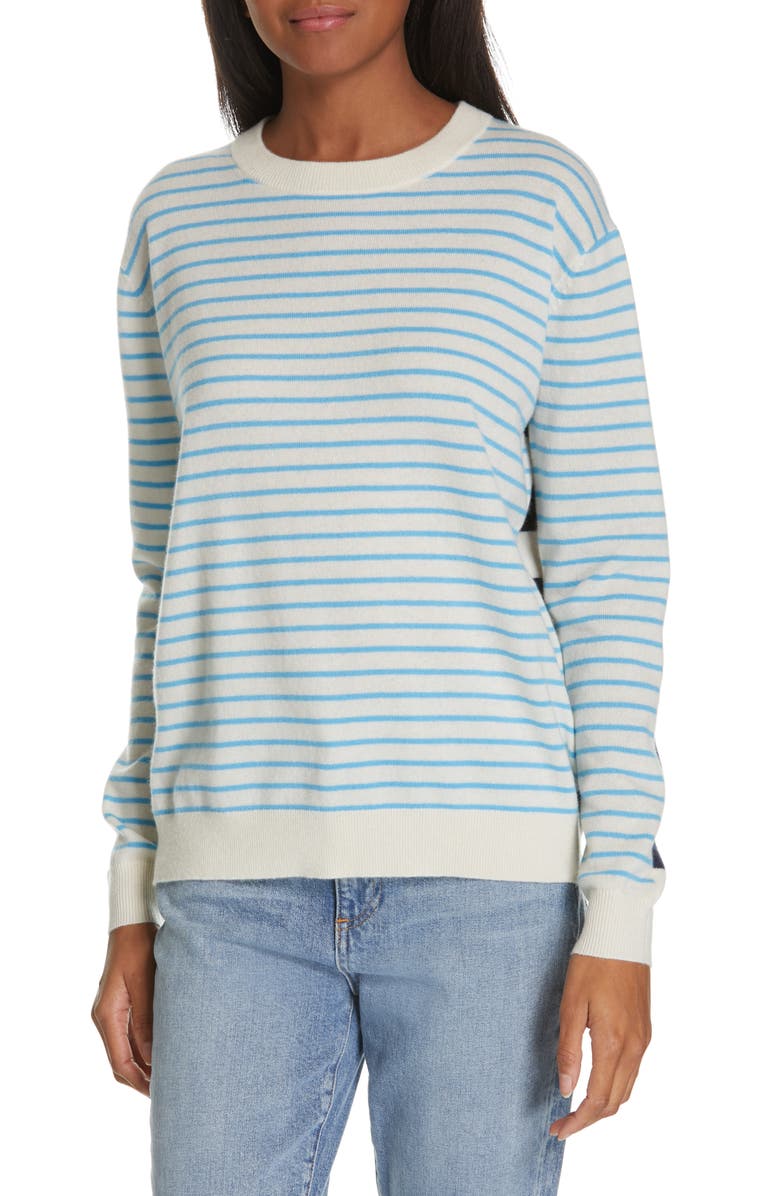 Nordstrom Signature Multi Stripe Cashmere Sweater, Main, color,