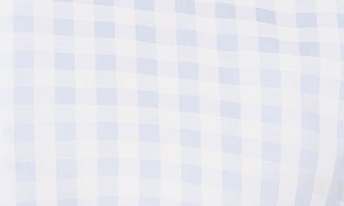 Vellapais Check Cotton Slim Fit Button Down Shirt In White