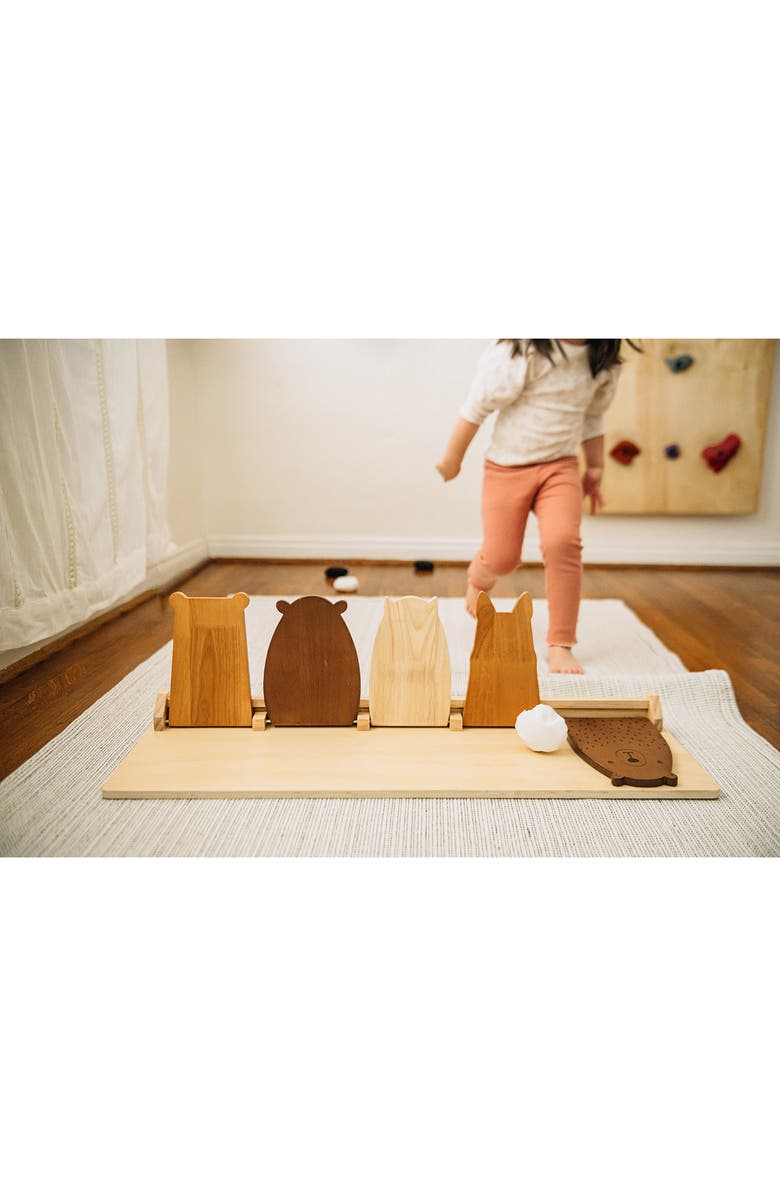 Wonder & Wise by Asweets Zoo Crew Beanbag Toss Playset, Alternate, color, Brown Multi