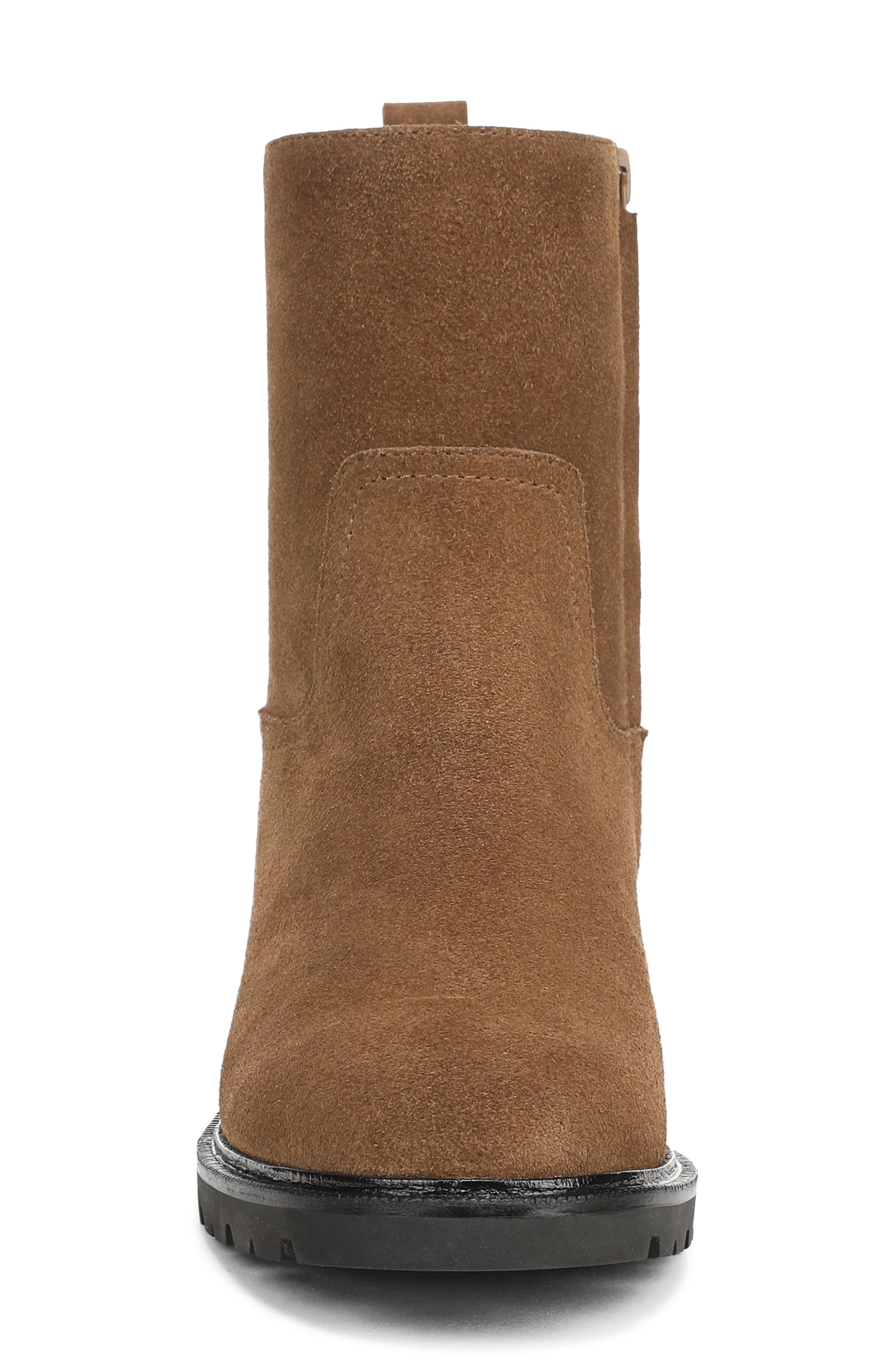 Sidney Lug Sole Boot, Alternate, color, ELMWOOD LEATHER