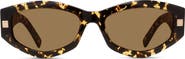 Givenchy GVDAY 54mm Square Sunglasses