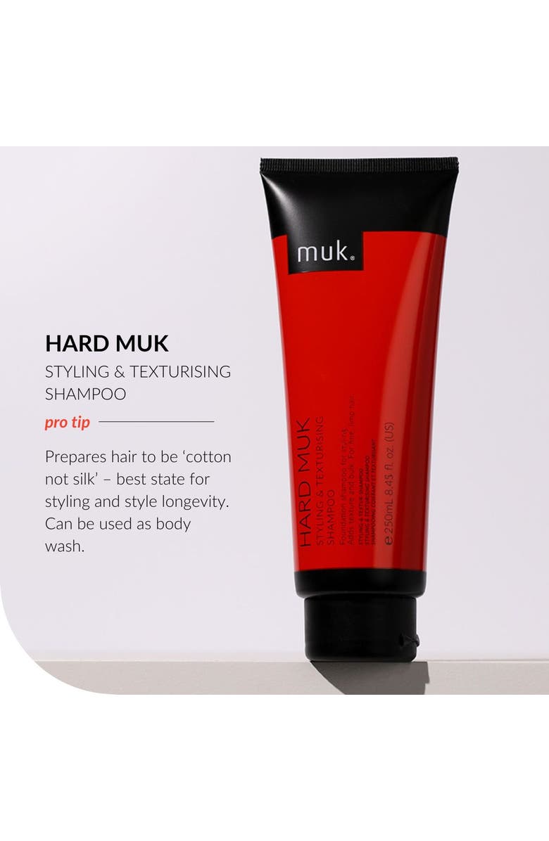 Muk Haircare Hard muk Styling & Texturising Shampoo, Alternate, color, 33.8 Fl Oz