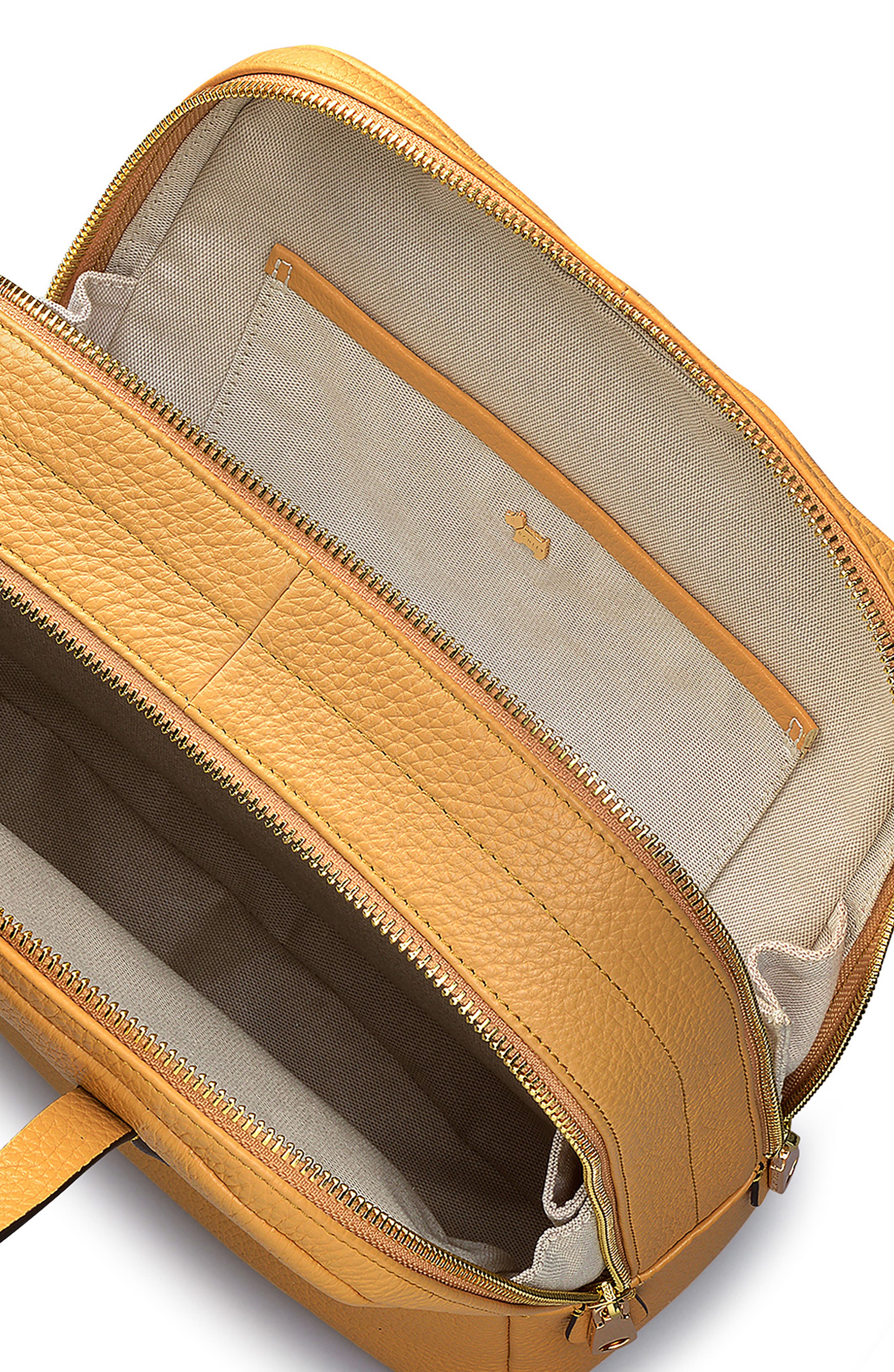 Radley Dukes Place Medium Zip Around Backpack, Alternate, color, Pecan