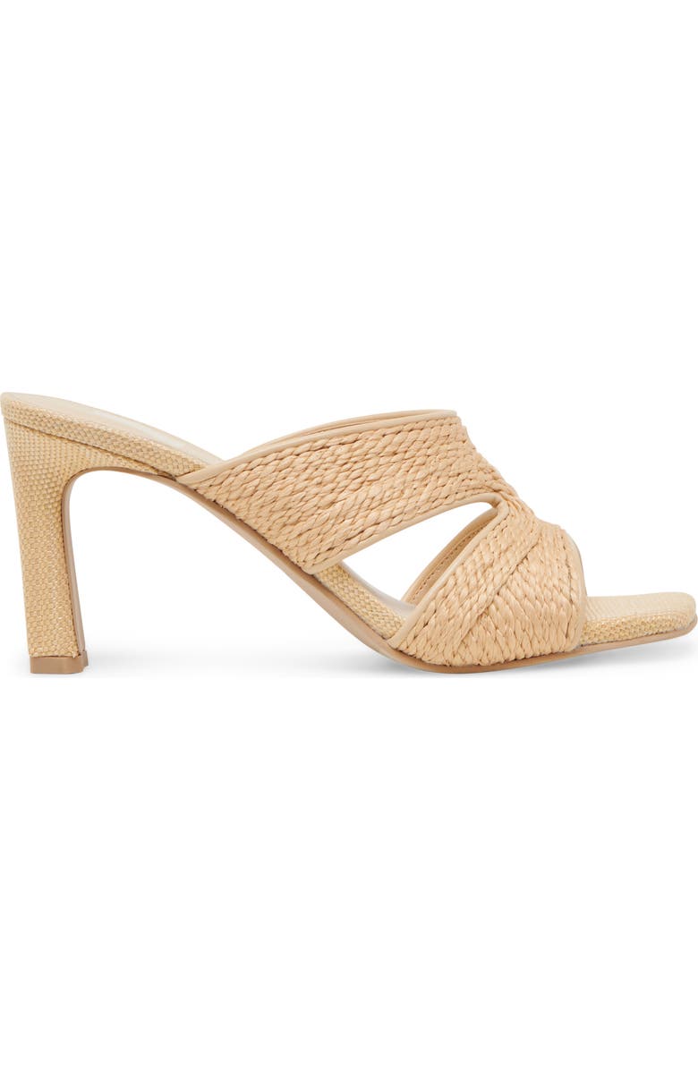 Dolce Vita Gitel Slide Sandal, Alternate, color, Light Natural Raffia